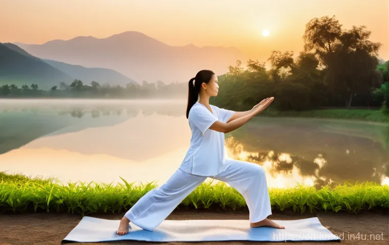 한의학과 경혈학 기초 - **"Acupressure for Digital Strain Relief"**
    A person in their late 20s to early 30s, dressed in ...