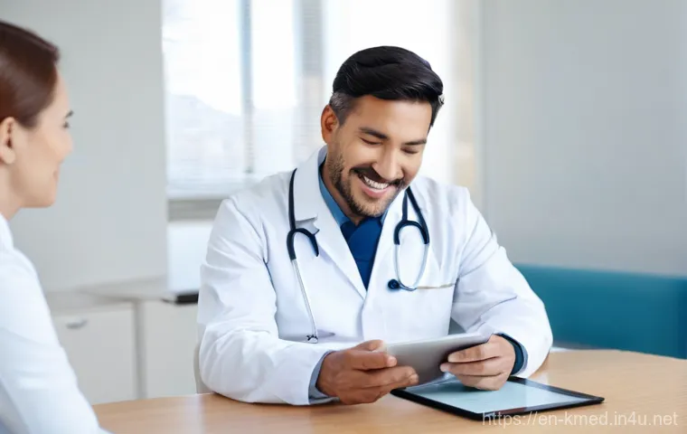 한의사와 보험 청구 실무 - **Prompt:** A dynamic and brightly lit image set in a modern, organized healthcare administration of...