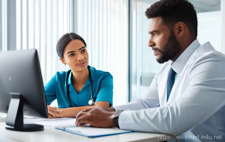한의사와 보험 청구 실무 - **Prompt:** A warm, inviting, and professional consultation room in an integrative medicine clinic. ...