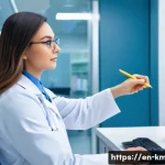 한의학과 서양의학 비교 - **Prompt: The Precision of Western Diagnostics**
    A bright, clean, and modern medical clinic inte...